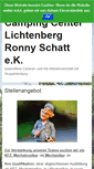 Mobile Screenshot of camping-center-berlin.de